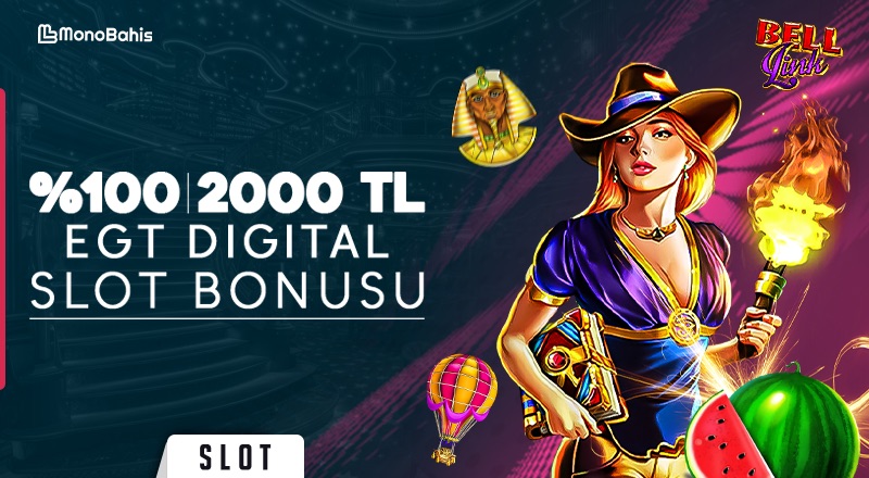 EGT Digital Slot Bonusu %100